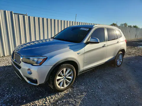 5UXWZ7C52H0T43838 — 2017 BMW X3, Передняя часть (Front End), фото до ремонта