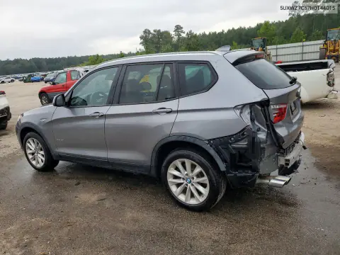 2017 BMW X3 Sdrive28I VIN 5UXWZ7C57H0T44015 фото 2