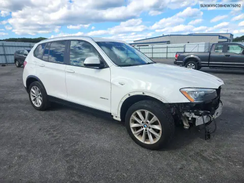2017 BMW X3 xDrive28I VIN 5UXWX9C38H0W76092 фото 4