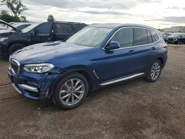 5UXTR9C56JLD69493 — 2018 BMW X3, Передняя часть (Front End), фото до ремонта