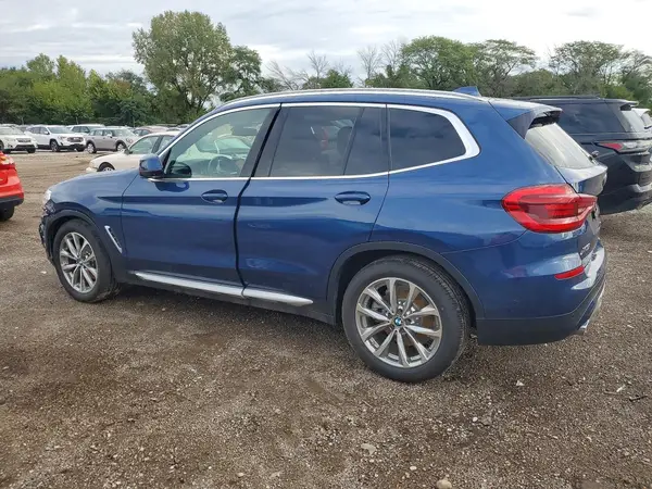5UXTR9C56JLD69493 — 2018 BMW X3, фото 2 с аукциона Copart, Передняя часть