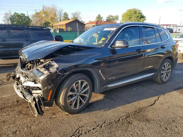 5UXTR9C51JLC75215 — 2018 BMW X3, Передняя часть (Front End), фото до ремонта