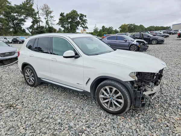 5UXTR9C54JLD66687 — 2018 BMW X3, фото 4 с аукциона Copart, Передняя часть