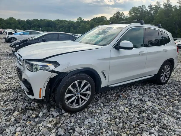 5UXTR7C58KLF37740 — 2019 BMW X3, Передняя часть (Front End), фото до ремонта