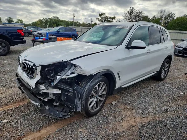 5UXTR9C55KLP91298 — 2019 BMW X3, Передняя часть (Front End), фото до ремонта