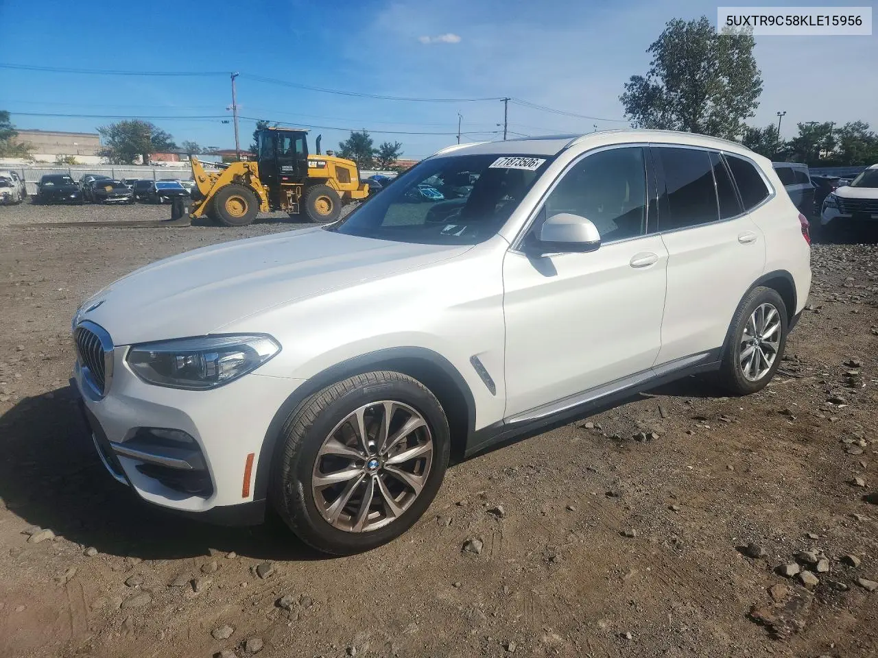 2019 BMW X3 xDrive30I VIN 5UXTR9C58KLE15956 фото 1