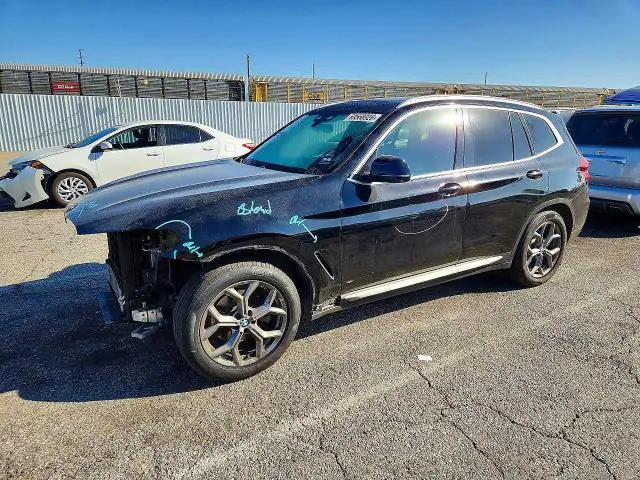 5UXTY5C0XLLT38571 — 2020 BMW X3, Передняя часть (Front End), фото до ремонта