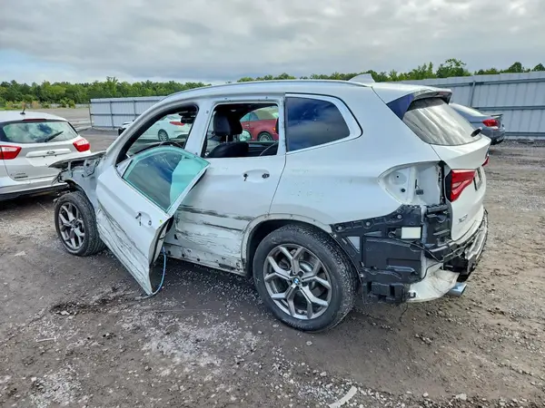 5UXTY5C0XL9B14765 — 2020 BMW X3, фото 2 с аукциона Copart, Боковая часть