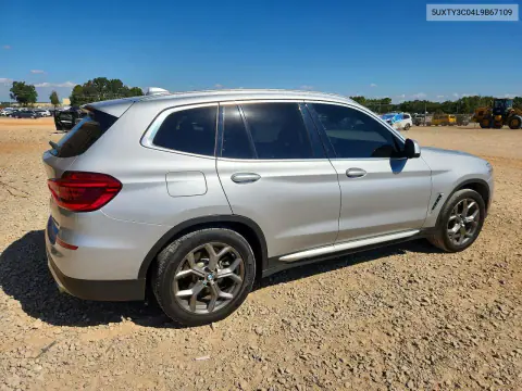 2020 BMW X3 Sdrive30I VIN 5UXTY3C04L9B67109 фото 3