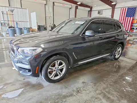5UXTY5C08M9H75907 — 2021 BMW X3, Передняя часть (Front End), фото до ремонта