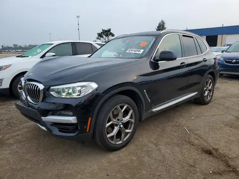 5UXTY3C09M9G33487 — 2021 BMW X3, Задняя часть (Rear End), фото до ремонта