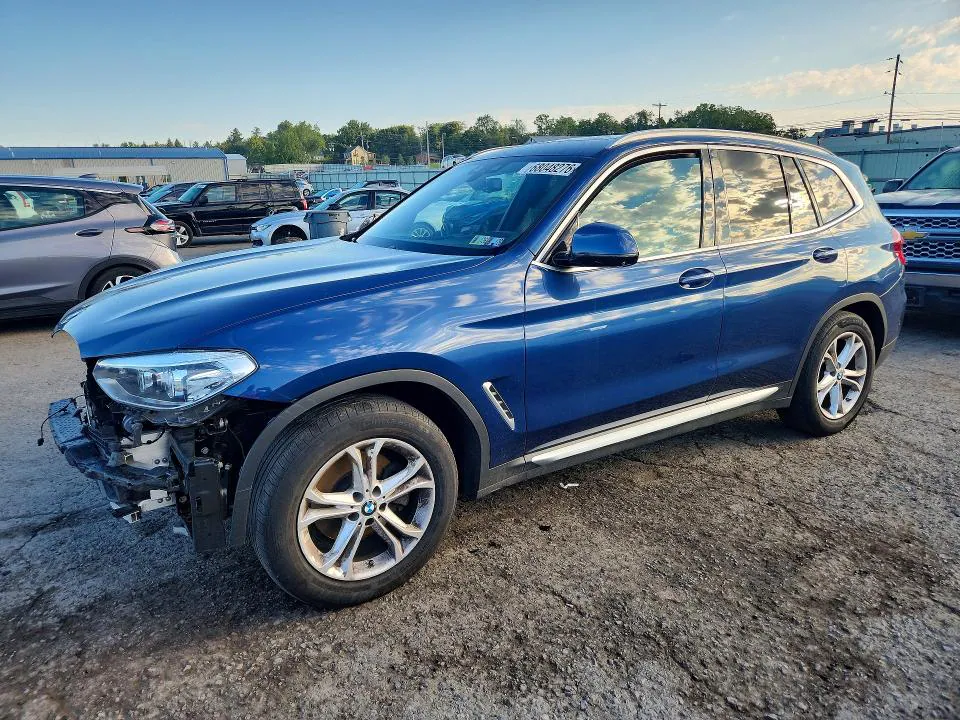 2021 BMW X3 VIN 5UXTY5C08M9G99749 фото 1