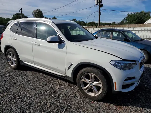 5UXTY5C01M9E20819 — 2021 BMW X3, фото 4 с аукциона Copart, Передняя часть