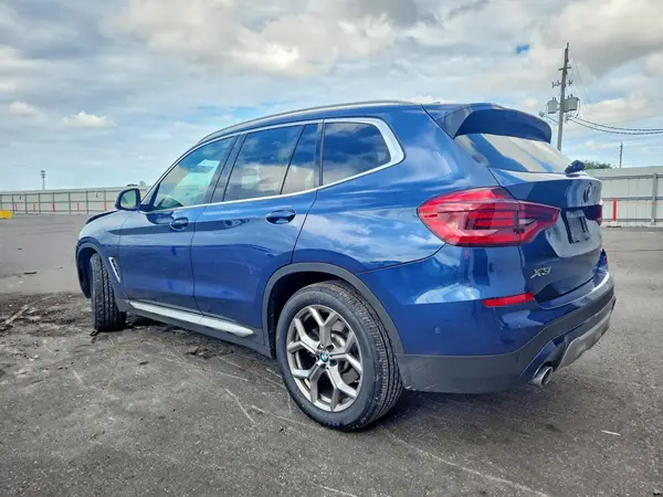 5UXTY3C02M9G13596 — 2021 BMW X3, фото 2 с аукциона Copart 07.10.2026, Передняя часть