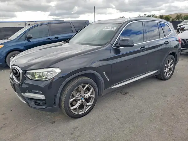 5UXTY3C00M9D82083 — 2021 BMW X3, Задняя часть (Rear End), фото до ремонта