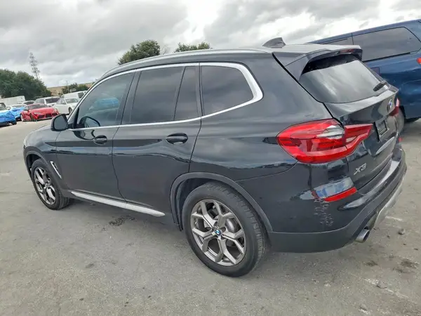 2021 BMW X3 VIN 5UXTY3C00M9D82083 фото 2