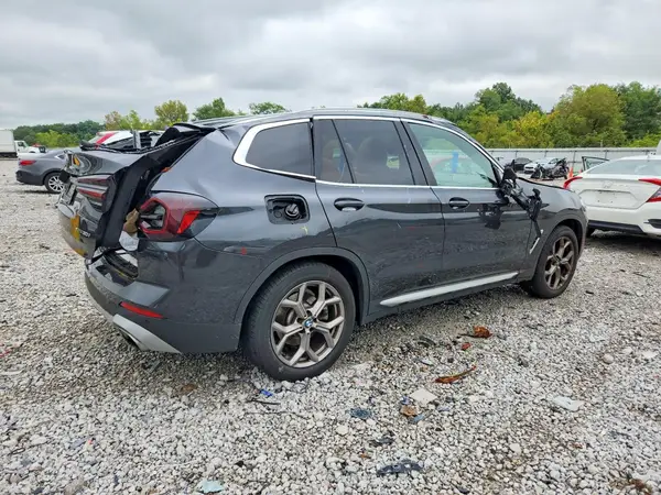 5UX53DP03N9L33529 — 2022 BMW X3, фото 3 с аукциона Copart 02.10.2026, Крыша