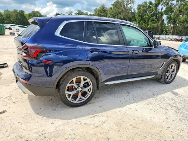5UX53DP00N9K32495 — 2022 BMW X3, фото 3 с аукциона Copart 10.10.2026, Повреждения со всех сторон