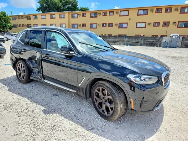 WBX47DP01NN181309 — 2022 BMW X3, фото 4 с аукциона Copart, Боковая часть