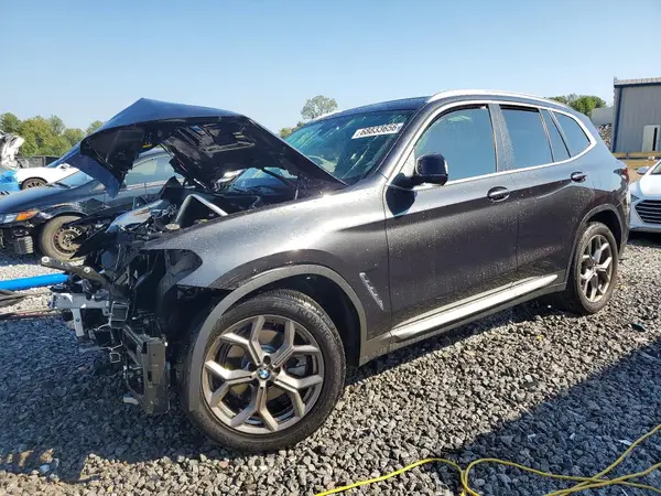 5UX43DP08N9K82413 — 2022 BMW X3, Передняя часть (Front End), фото до ремонта