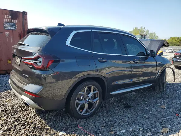 5UX43DP08N9K82413 — 2022 BMW X3, фото 3 с аукциона Copart, Передняя часть