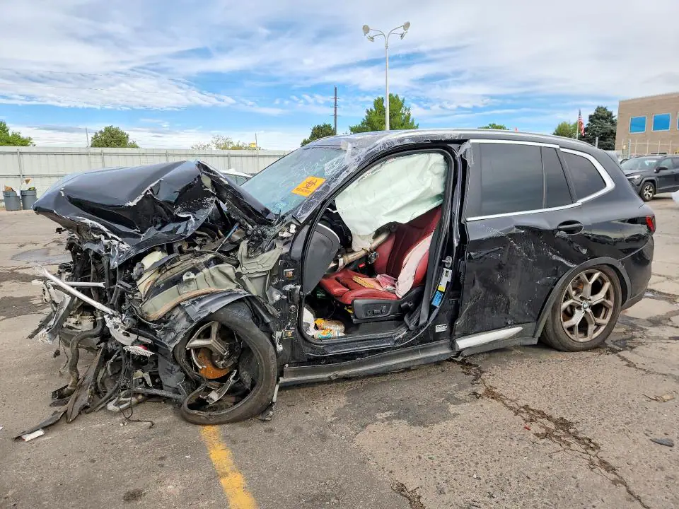 5UX43DP0XR9U58111 BMW X3 2024 — повреждение Опрокидывание, фото до ремонта