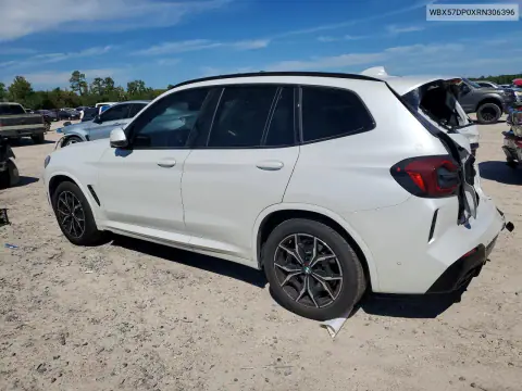 2024 BMW X3 xDrive30I VIN WBX57DP0XRN306396 фото 2