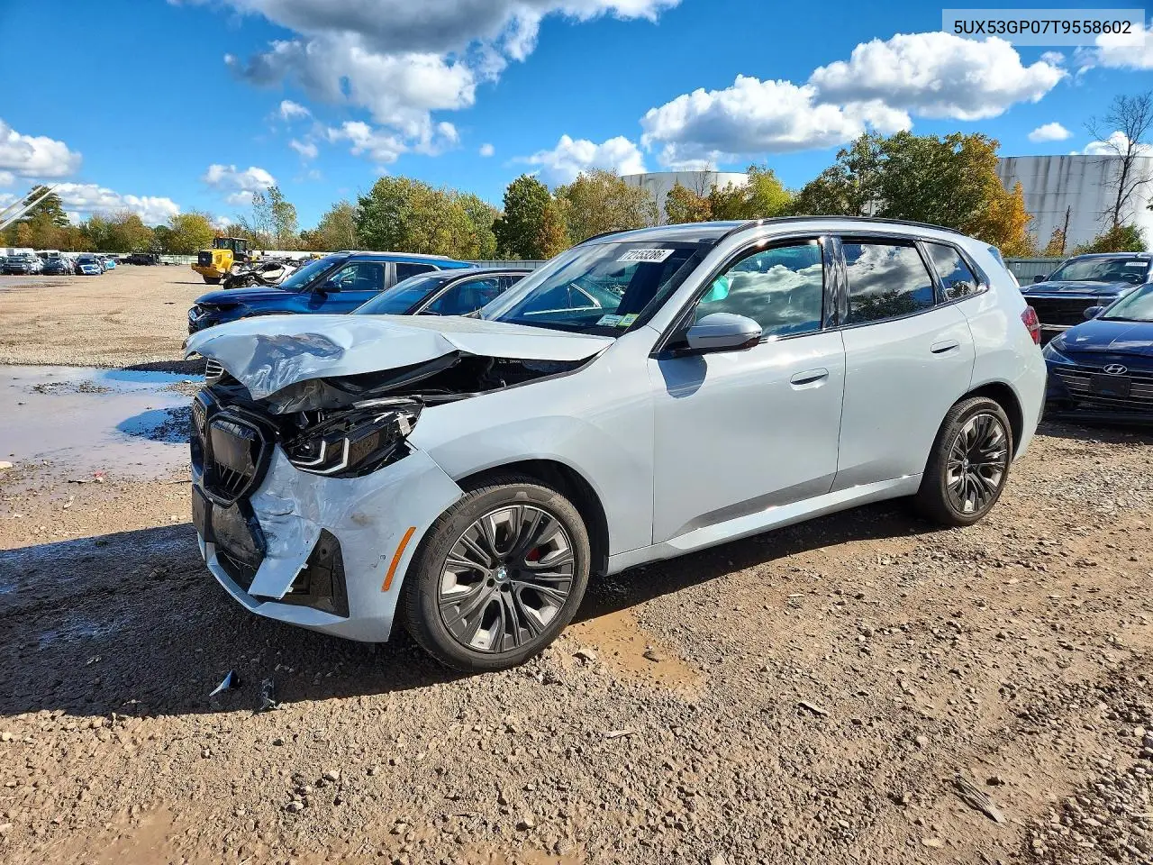 2026 BMW X3 30 xDrive VIN 5UX53GP07T9558602 фото 1