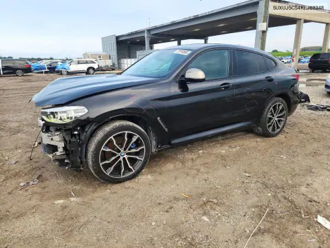 5UXUJ5C54KLJ63348 — 2019 BMW X4, Передняя часть, фото до ремонта