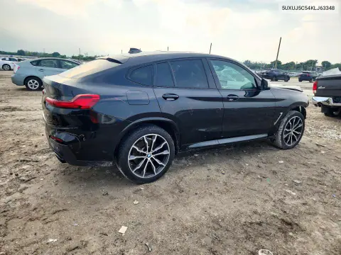 2019 BMW X4 M40I VIN 5UXUJ5C54KLJ63348 фото 3