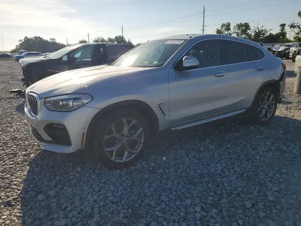 5UX2V1C08M9G95990 — 2021 BMW X4, Задняя часть (Rear End), фото до ремонта