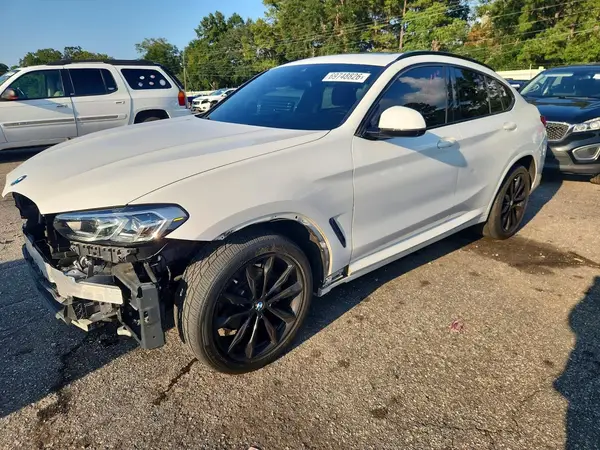 5UX33DT01N9L25720 — 2022 BMW X4, Передняя часть (Front End), фото до ремонта