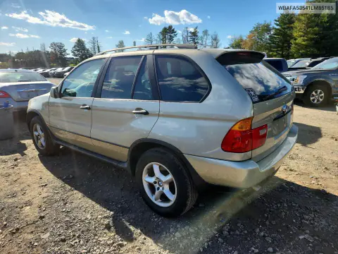 2001 BMW X5 3.0I VIN WBAFA53541LM85185 фото 2