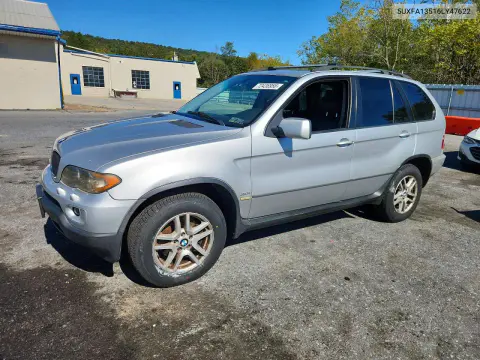 5UXFA13516LY47622 — 2006 BMW X5, Мелкие вмятины и царапины, фото до ремонта