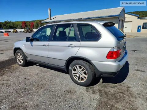 2006 BMW X5 3.0I VIN 5UXFA13516LY47622 фото 2