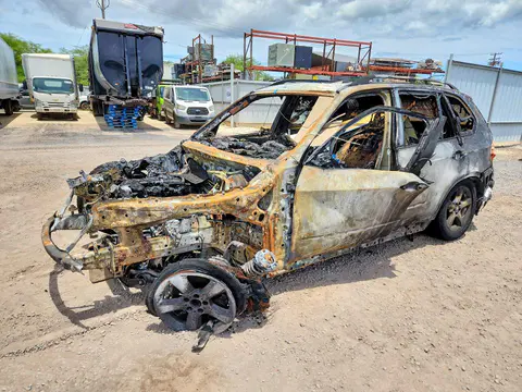 5UXFE435X7L017230 — 2007 BMW X5, Пожар (Burn), фото до ремонта