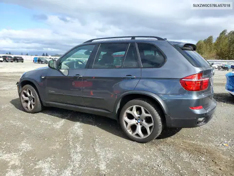 2011 BMW X5 xDrive35D VIN 5UXZW0C57BL657018 фото 2