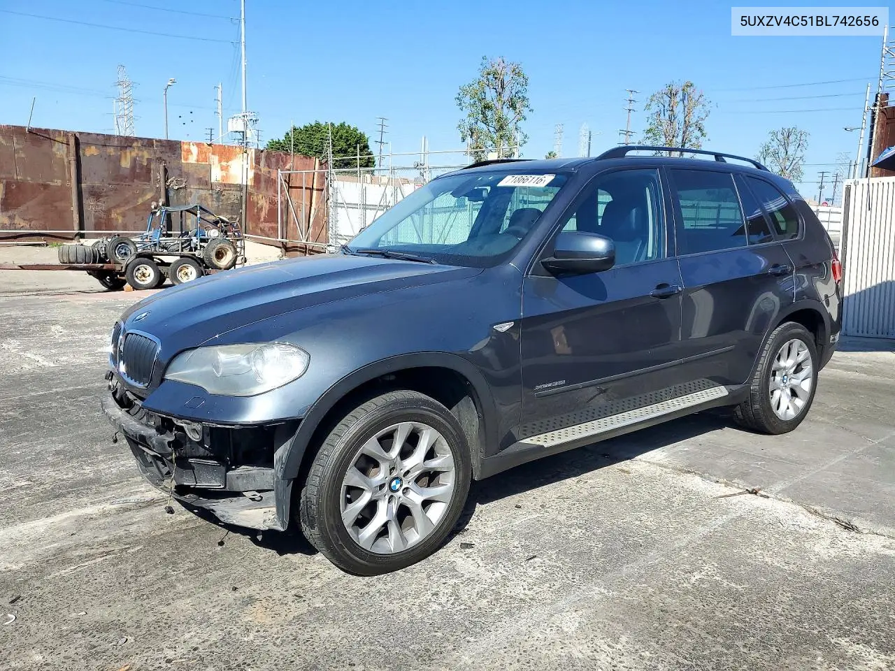 2011 BMW X5 xDrive35I VIN 5UXZV4C51BL742656 фото 1
