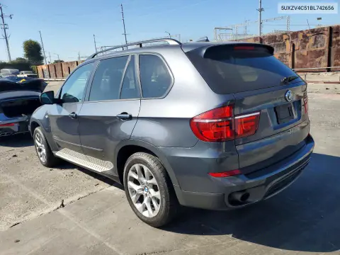 2011 BMW X5 xDrive35I VIN 5UXZV4C51BL742656 фото 2