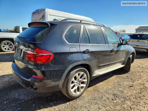5UXZV4C55CL987574 — 2012 BMW X5, фото 3 с аукциона Copart 21.10.2026, Передняя часть