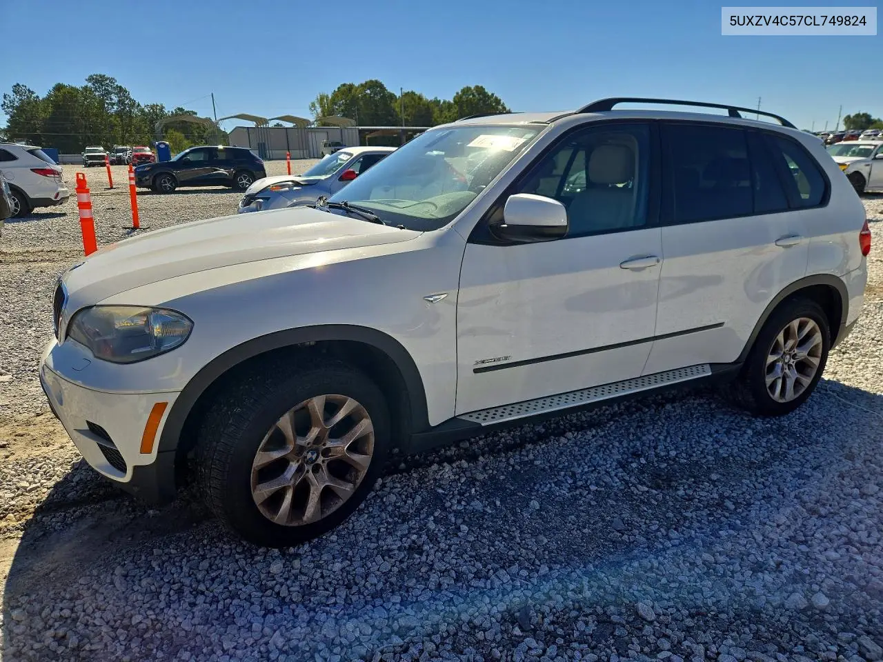 2012 BMW X5 xDrive35I VIN 5UXZV4C57CL749824 фото 1