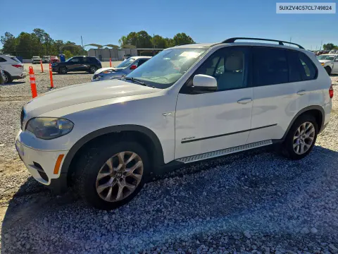 5UXZV4C57CL749824 — 2012 BMW X5, Передняя часть, фото до ремонта