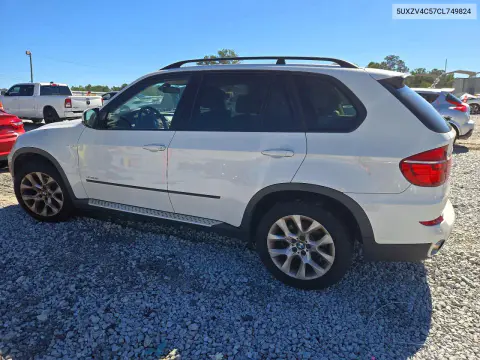2012 BMW X5 xDrive35I VIN 5UXZV4C57CL749824 фото 2