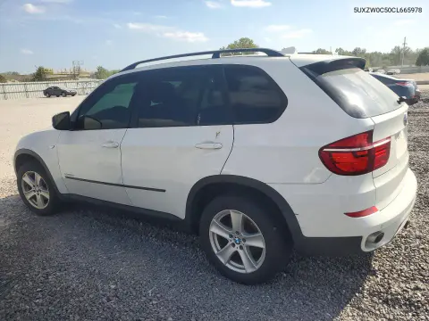2012 BMW X5 xDrive35D VIN 5UXZW0C50CL665978 фото 2