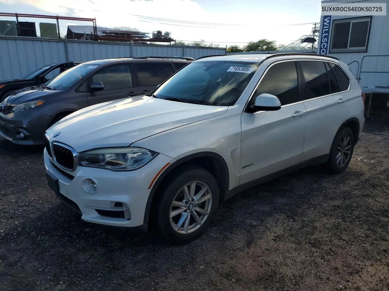 2014 BMW X5 xDrive35I VIN 5UXKR0C54E0K50725 фото 1