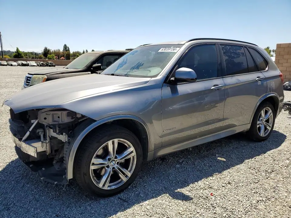 5UXKS4C51F0N09443 BMW X5 2015 — повреждение Передняя часть, фото до ремонта