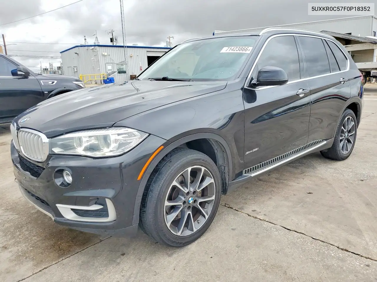 2015 BMW X5 xDrive35I VIN 5UXKR0C57F0P18352 фото 1