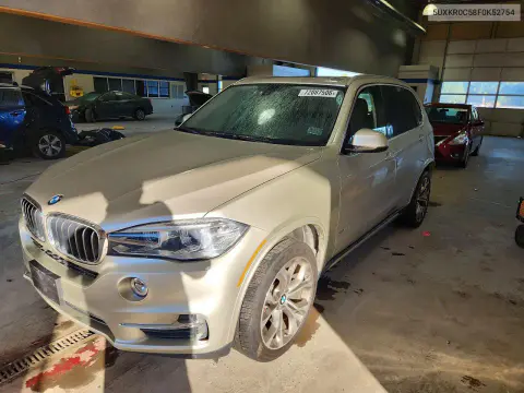 5UXKR0C58F0K52754 — 2015 BMW X5, Механические повреждения, фото до ремонта