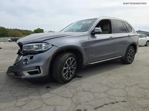 5UXKT0C5XG0S75553 — 2016 BMW X5, Передняя часть, фото до ремонта