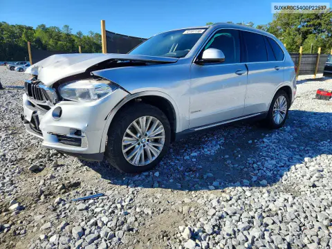 5UXKR0C54G0P22537 — 2016 BMW X5, Передняя часть, фото до ремонта